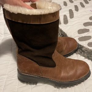 Bass leather Evelyn boots